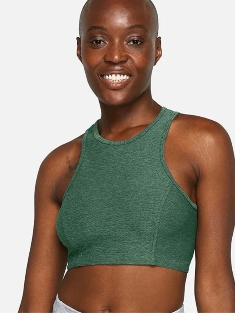 Outdoor Voices green Athena sports bra size small
